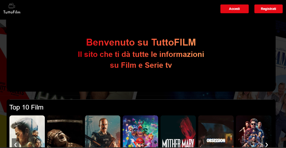 Anteprima di TuttoFilm